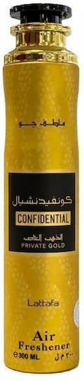 Lattafa Confidential Private Gold Ароматизатор За Въздух 300 мл