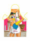 ITATI Multicolour Kitchen Apron Z05074