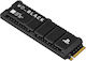 Western Digital Black SN850P SSD 8TB M.2 Type with PCI Express 4.0 Connection and Heatsink WDBBYV0080BNC-WRSN