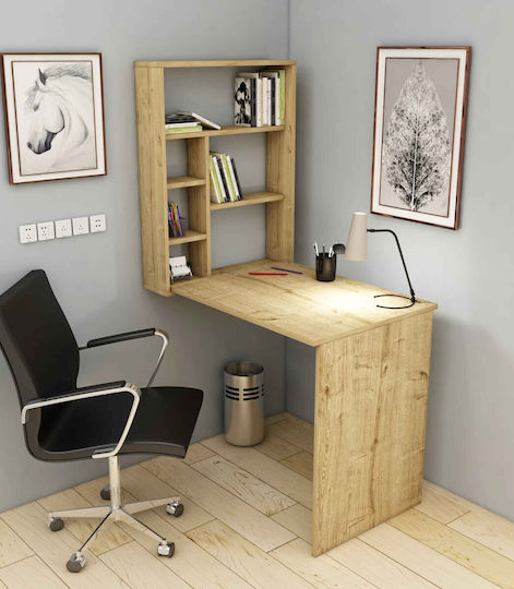 SteweHome Klappbarer Wand-Schreibtisch – Platzsparend & Modernes Design Eiche Kinder Schreibtische