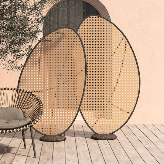 Symetron Decorative Room Divider Made of Canvas 110x199cm