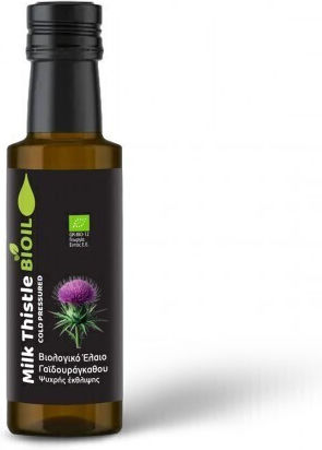 Milk Thistle Oil Cold Pressed 100ml Organic Health Trade