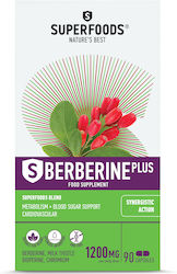 Superfoods S Berberine Plus 1200mg 90 κάψουλες Superfoods S Berberine Plus 1200mg 90 κάψουλες