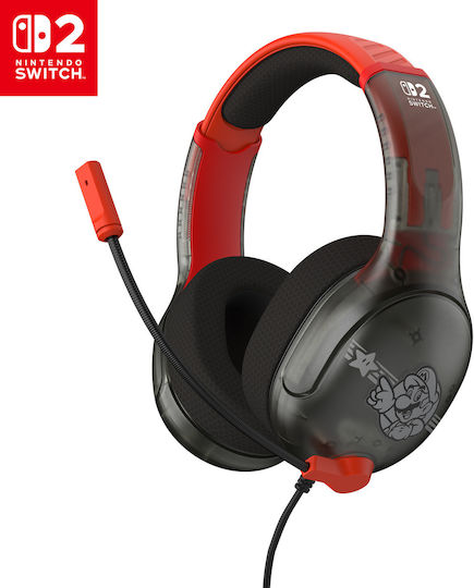 Turtle Beach Airlite Fit Over Ear Gaming Headset with 3.5mm Connectivity Mario Star for Nintendo Switch / Nintendo Switch 2