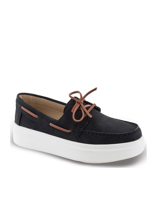 Zak Women's Moccasins in Black Colour