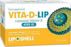 Liposhell Technology VITA-D-LIP Vitamina D 4000 UI 30 Plicuri