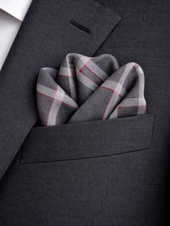 Men's Gray Handkerchief