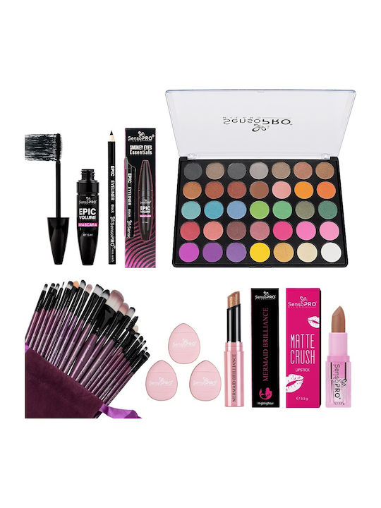 Set Machiaj Irresistible Goodies Sensopro Milano + Cadouri