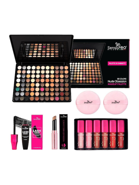 Sweet Nudes Makeup Set Sensopro Milano + Gifts Sweet Nudes Makeup Set Sensopro Milano + Gifts