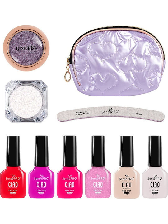 Sensopro 7ml Love Charm Semi-permanent Nail Polish Kit + Gift