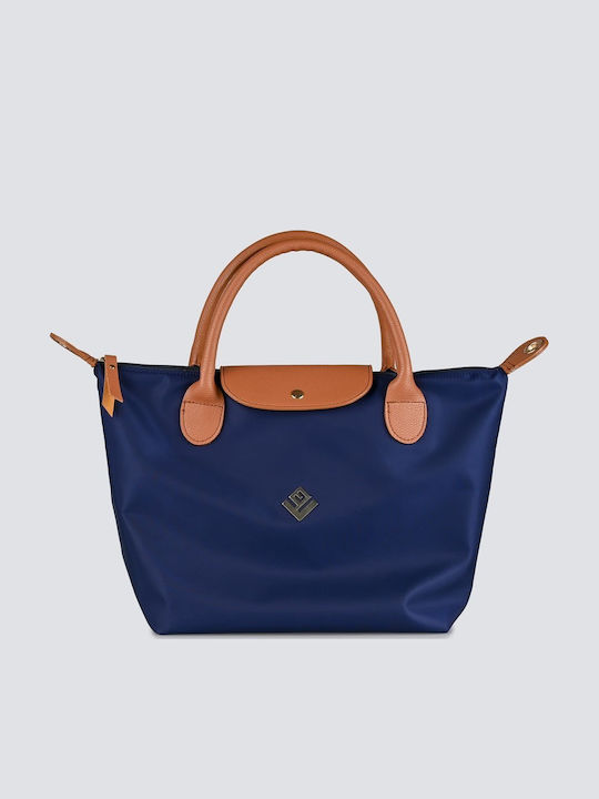 Lovely Handmade Women's Shoulder Bag Blue
