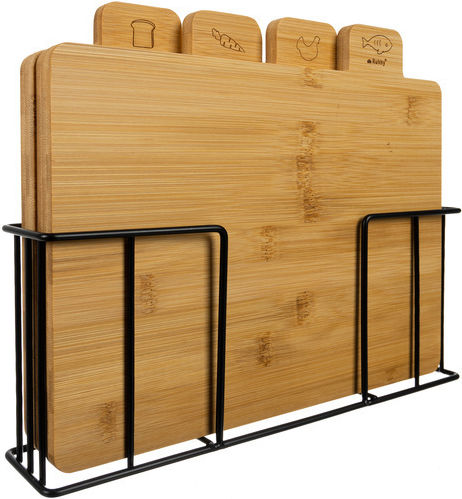Bambus Schneidebretter Set 4 Stück Ruhhy