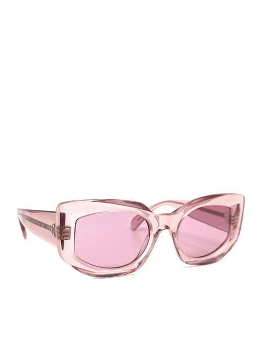 Celine Women's Sunglasses with Pink Frame and P...