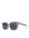 Celine Women's Sunglasses with Purple Frame and Gray Lens CL40198F-78A