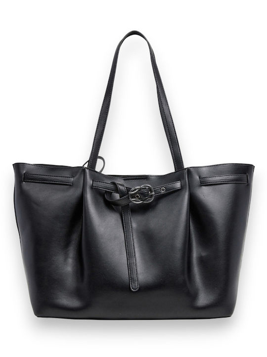 Signature Tessa Women's Shoulder Bag Black