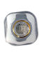 Digital Men's Watch 40mm Battery with Gray Rubber Strap