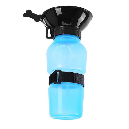 Animal Μπολ Φαγητού & Νερού για Σκύλο 500ml σε Μπλε Χρώμα