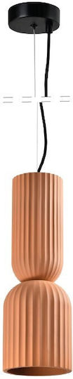 Inlight Orange Ceiling Light with E27 Socket 15x15x43.5cm