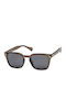 Eyelead Unisex Sunglasses with Black Frame and Black Polarized Lens