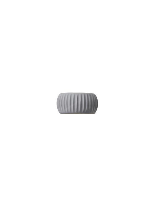 Eurolamp Arte Illumina Classic Wall Lamp with Integrated LED and Warm White Light Gray 27x13x14cm