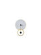 Eurolamp Arte Illumina Classic Wall Lamp with Integrated LED and Warm White Light Gold 28x40x7cm