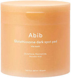 Abib Vita Touch Glutathiosome Dark Spot Pad 60 Pcs Brightening Toner Pads Pigment Spots