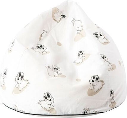 Beanbag Copii Alb 35x50cm