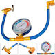 Kit Încărcare Freon Auto Furtun 1/2 Acme Manometru R134a R12 R22 Aer Condiționat Auto Rezidențial