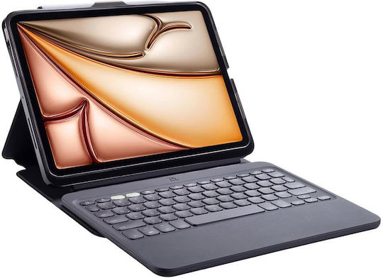 Zagg Pro Keys 2 Keyboard Compatible Ipad Air 13 M4 M3 M2 Black