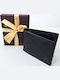 Leder Herrenbrieftasche Schwarz