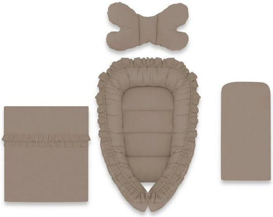 MimiNu Baby Nest Pillow Mocha 55x75cm