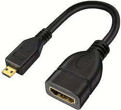 micro HDMI female σε HDMI male