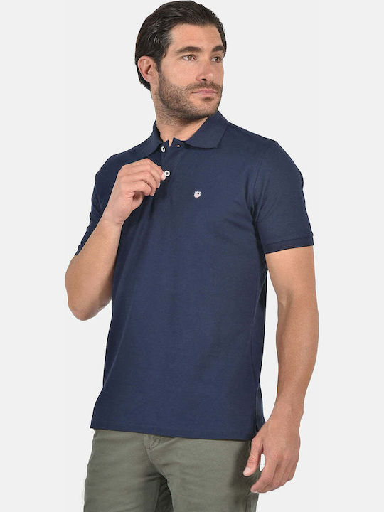New York Tailor Polo Μπλούζα Μπλε