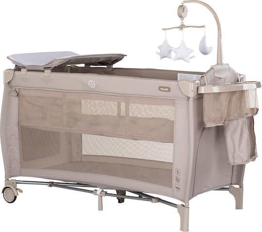 Chipolino Laufstall 2 Ebenen Mit Matratze