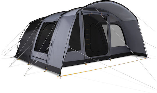 Kampa Dawlish Къмпинг Сцена Тунел Сива 4 Сезона за 6 Души 445x450x215см