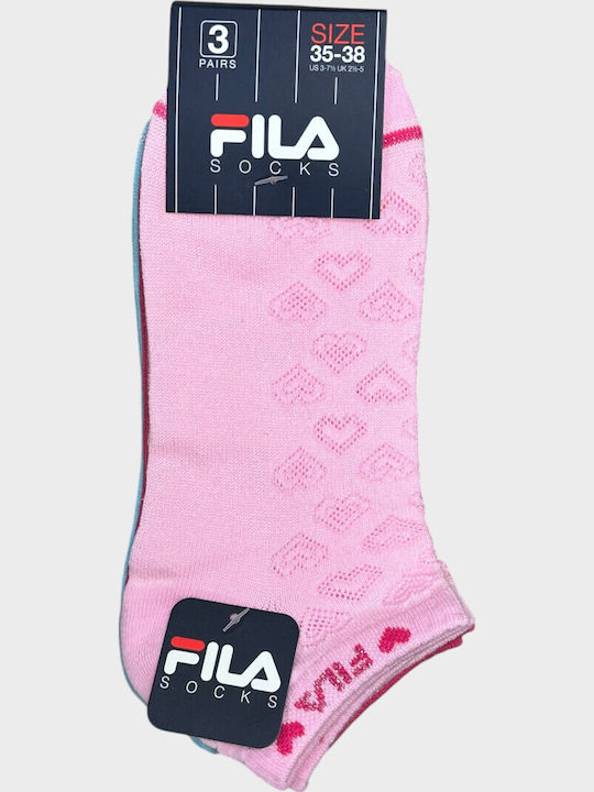 FILA Αθλητικά Παιδικά Σοσόνια Πολύχρωμο 3 Ζευγάρια