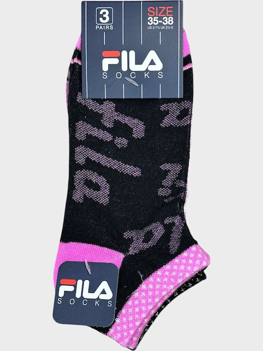 FILA Αθλητικά Παιδικά Σοσόνια Πολύχρωμο 3 Ζευγάρια