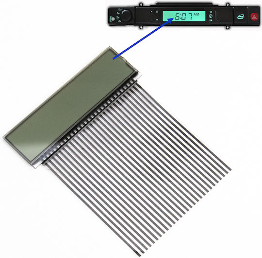 LCD Екран На Цифров Часовник Jaguar XJ XJ220 XJS Convertible LNA6292DA