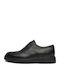 Leder Herren Oxfords Schwarz