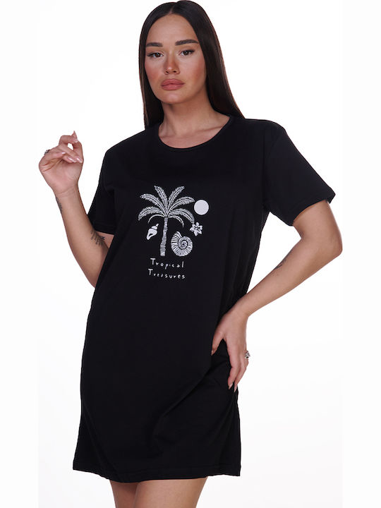 Comfort Summer Women's Pyjama Set Black
