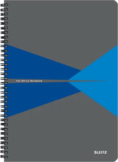 Leitz Σπιράλ Τετράδιο Ριγέ Α4 90 Φύλλων