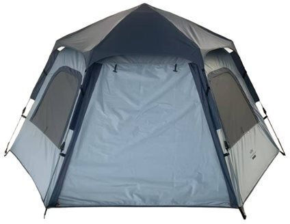 Hupa Auto X-Agon Cort de Camping Automat Albastru cu Dublu Material 3 Anotimpuri pentru 4 Persoane 280x280x135 cm