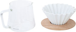 Καφετιέρα Ζεστής Εκχύλισης Origami Air 2cups Διαφανής