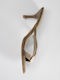 Suede Women's Sandals Green