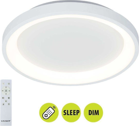 Deckenleuchte montieren Alexa-c Led 60w Cct 3290lm 230v Dim Breite / Durchmesser Φ40 Weiß 5251