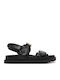 Sandale Flatforme Damă Negre