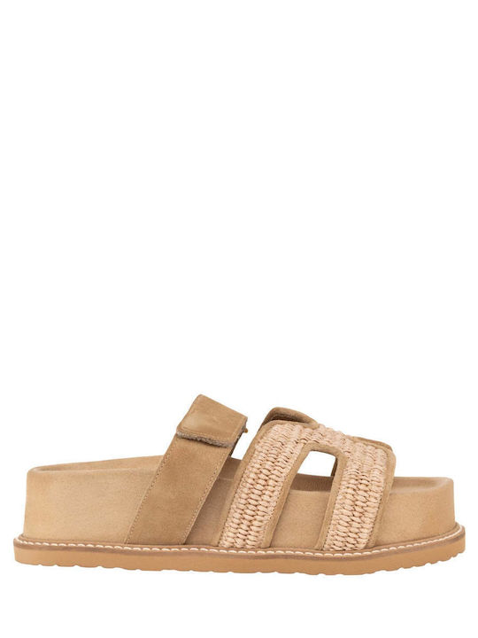 Komis & Komis Leder Flache Sandalen für Damen B...