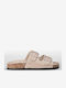 Women's Flat Sandals Beige