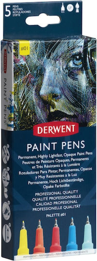 Derwent Liner Derwent Professional 0.5 Mm Multiple Surfaces 5 Pcs Set Matte Colors Variant 1