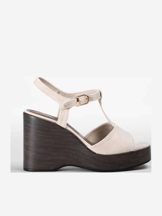 Summer Women's Platforms Beige